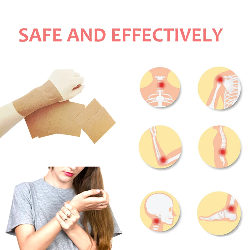 8pcs=2bags Tiger Blam Medical Plaster Back Shoulder Arthritis Joint Pain Relief Treatment Chinese Herbal Medicine Patch H005