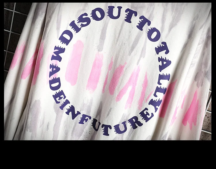 Disout XXX Tide брендовые весенние мужские толстовки, мужские осенние модные повседневные пуловеры с длинным рукавом, спортивная одежда размера плюс