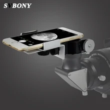 SVBONY 24-38 мм Универсальный держатель для мобильного телефона Регулируемый адаптер установка микроскопа диапазон наблюдения телескоп клип кронштейн