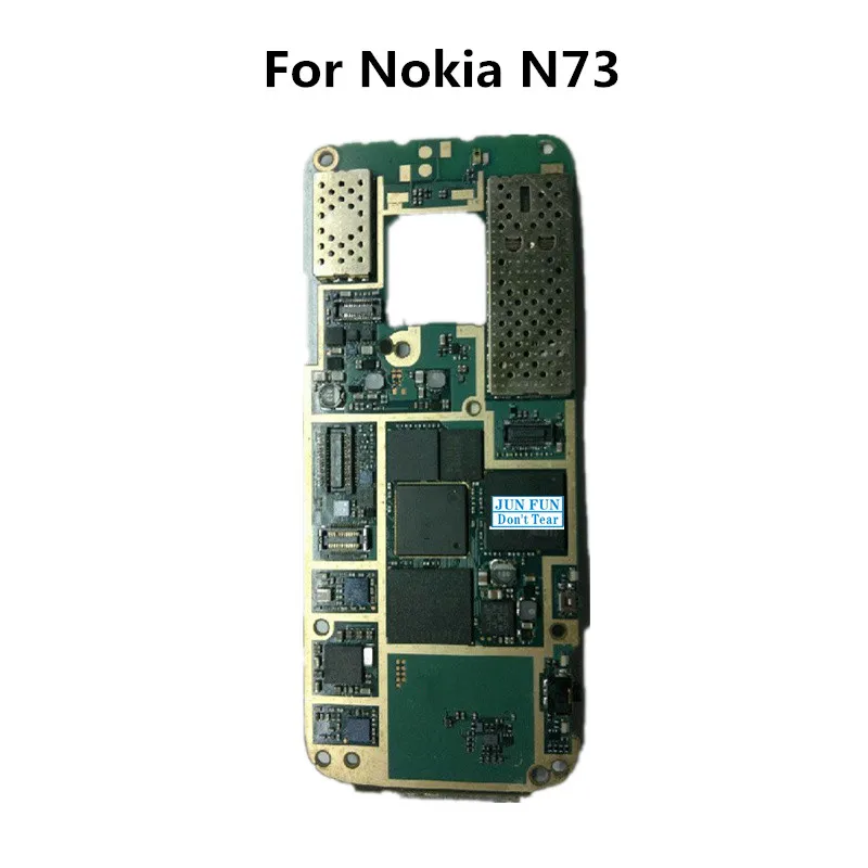 Полная работа разблокирована используется для Nokia N73 Материнская плата логическая материнская плата MB пластина