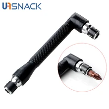 

1/4 Inch 6.35 Mm Screwdriver Wrench Double-ended L-shaped Socket Mini Wrench Key Utility Tool Hexagonal Dual-use Socket Wrench