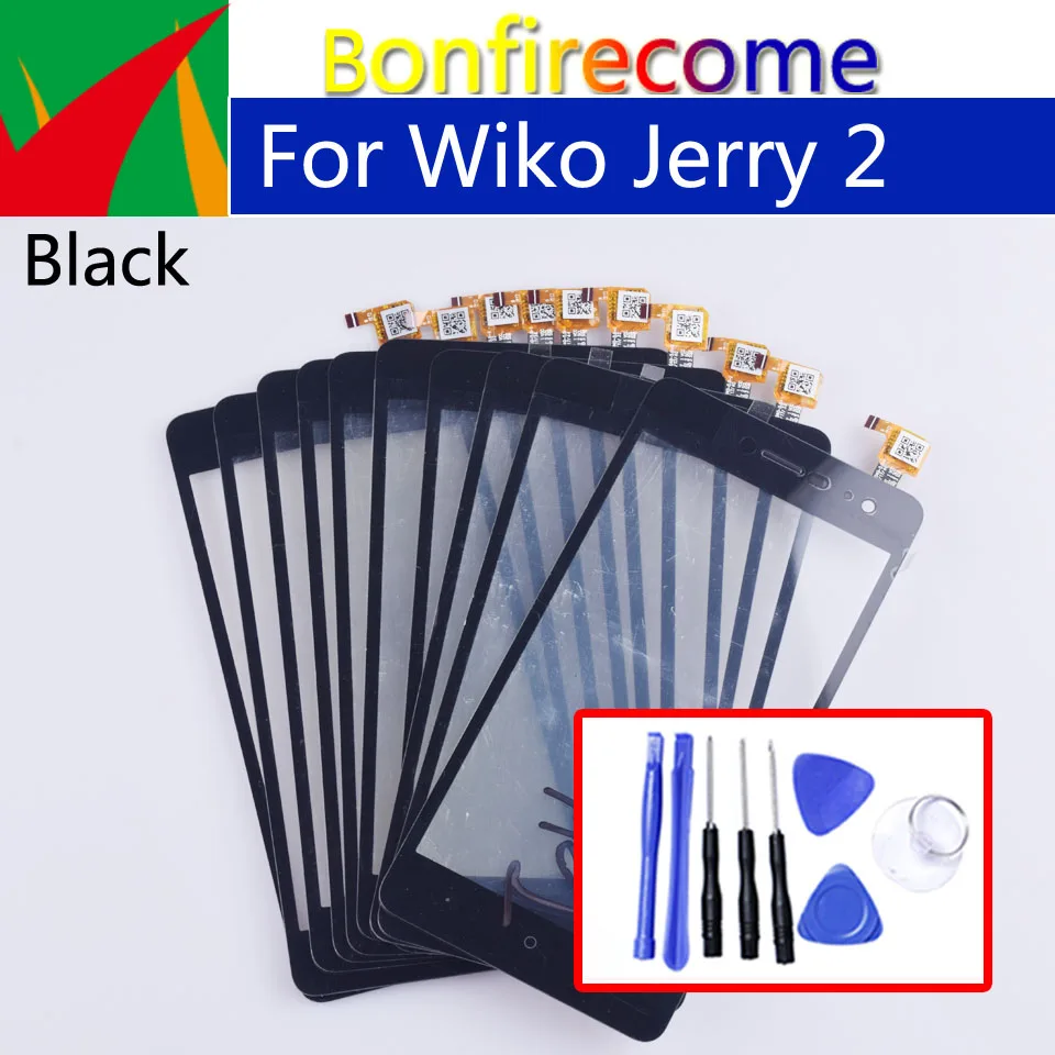 5," Jerry2 для Wiko Jerry 2 Jerry2 Сенсорный экран Панель Сенсор планшета стеклянный сенсорный экран без сменные детали для ЖК-экрана