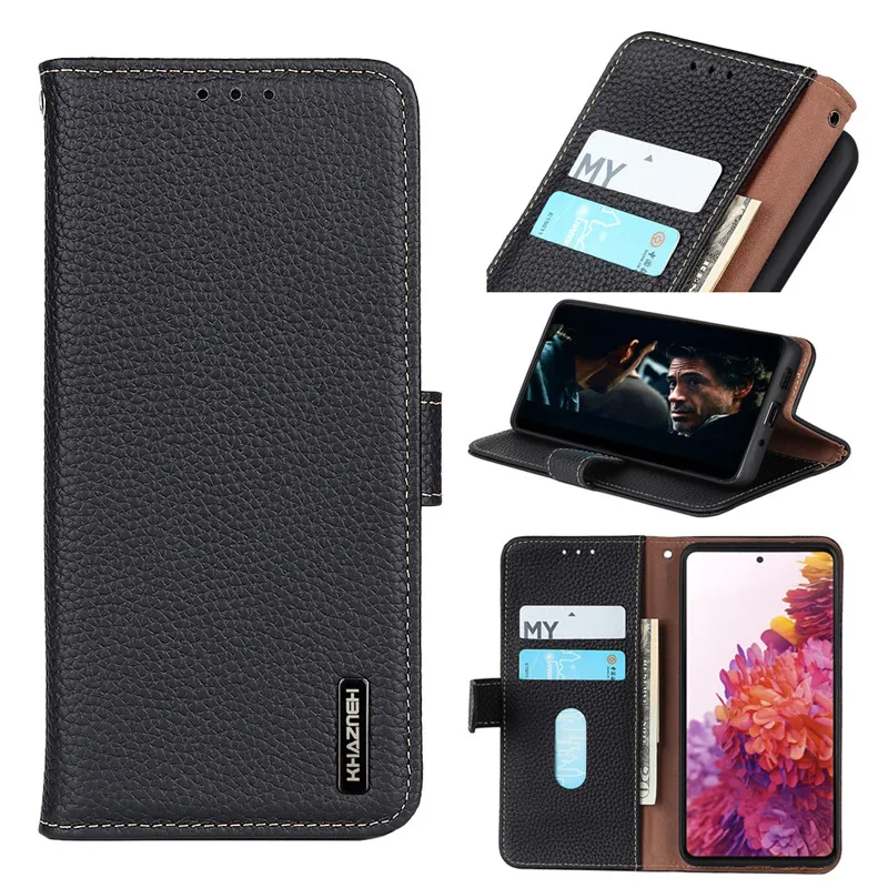 真皮荔枝纹 黑色 (1)