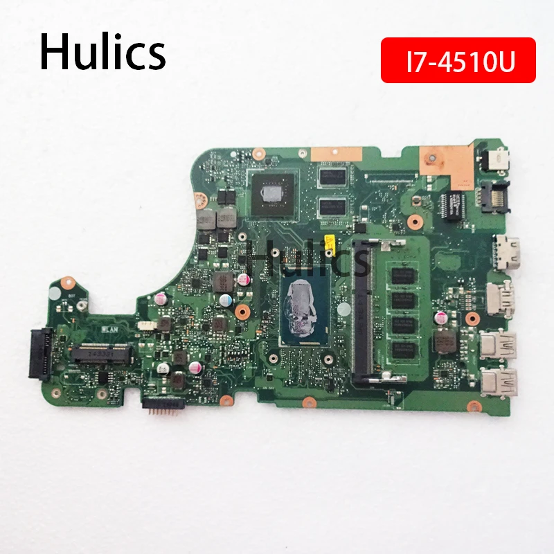 Оригинальная материнская плата Hulics X555LA X555LD для ASUS X555L VM501L I7-4510U SR1EB | Компьютеры и