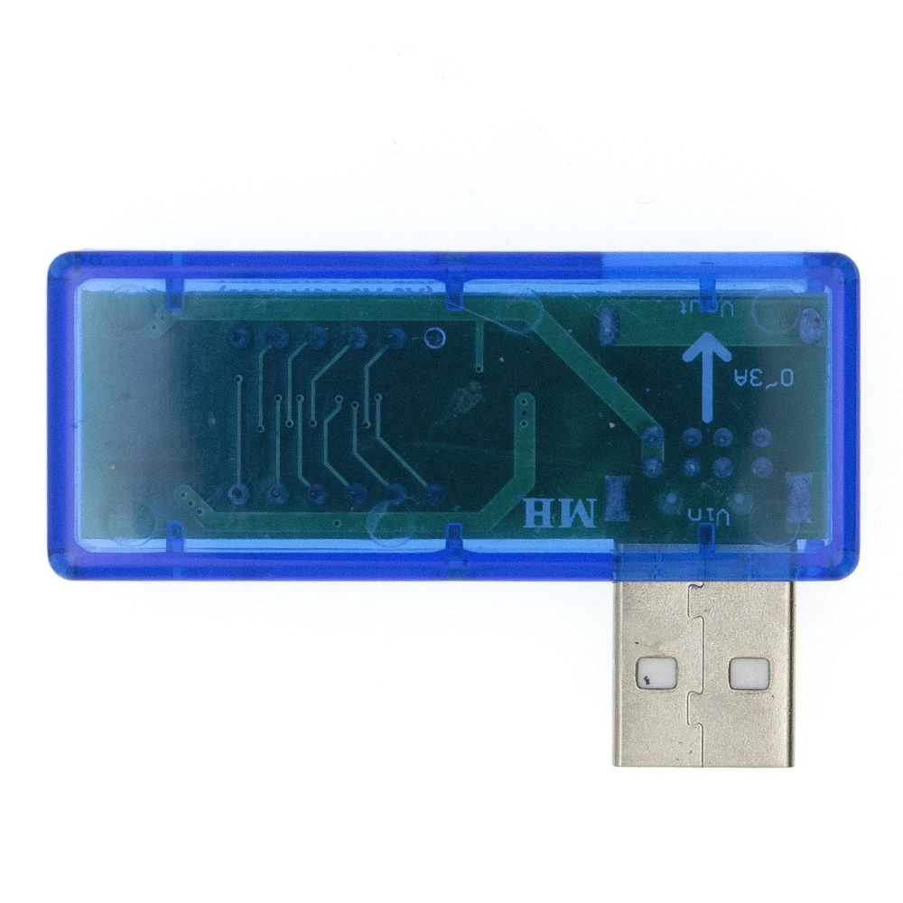 Цифровой USB тестер напряжения измеритель и силы тока для мобильного телефона с