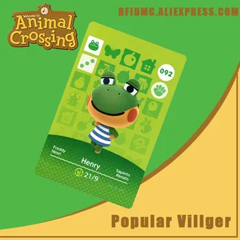 

092 Henry Animal Crossing Card Amiibo for New Horizons