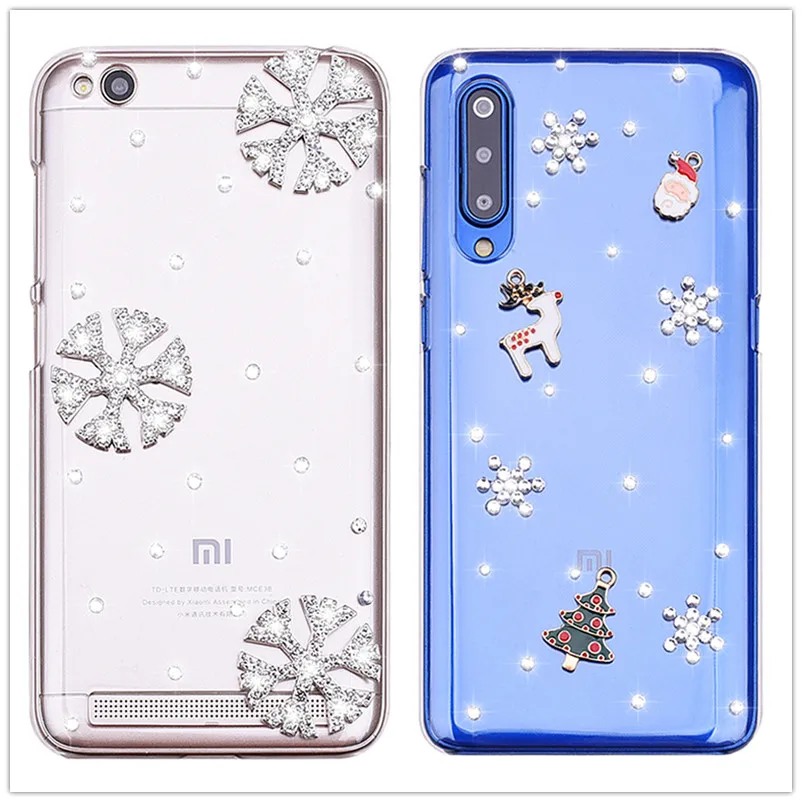 Рождественский Алмазный чехол для телефона Xiaomi Redmi Примечание 7 6 iPad Pro 5A Prime 5 плюс