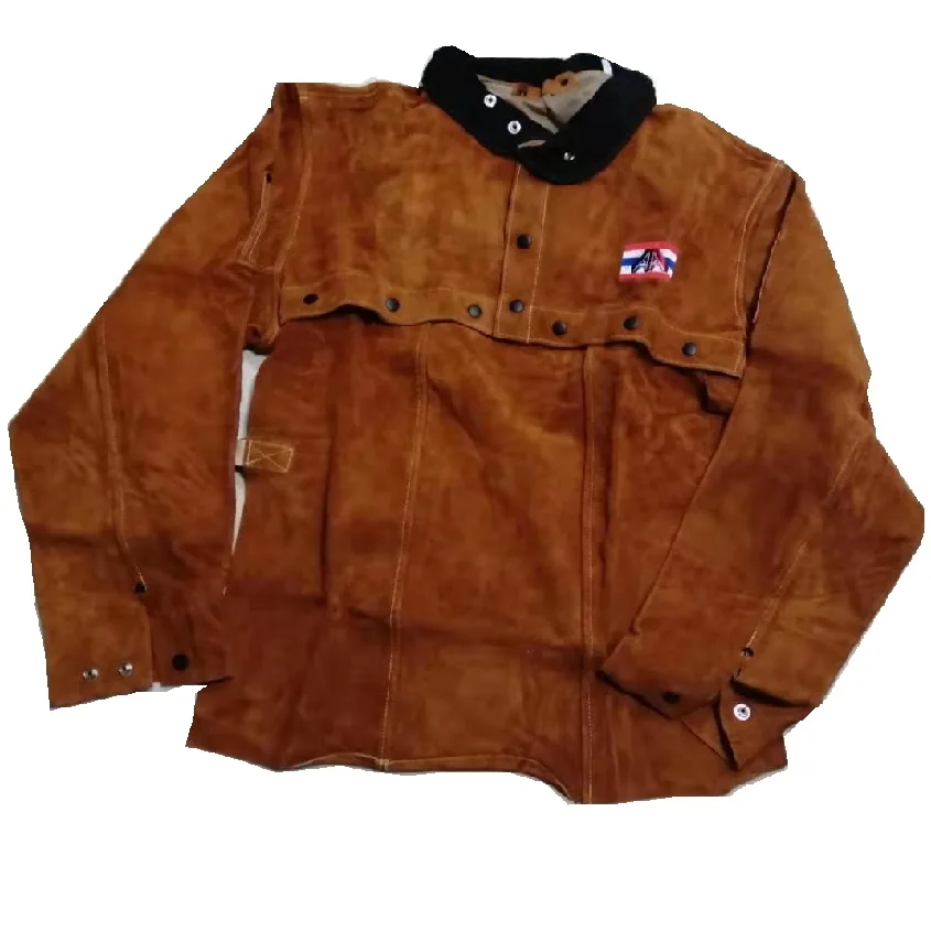 

safety welding suits,cowhide welding clothes, cowhide welding trousers anti-scalding Welder overalls Workplace