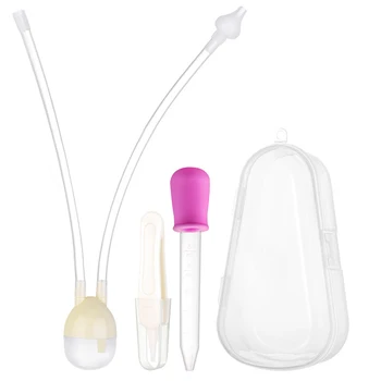 

Sanitary Tool Baby Nasal Aspirator Safe Nose Cleaner Mouth Suction Help Child Breathe For Sick Toddlers Infant Hygienic