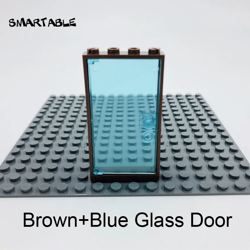 Brown+Blue Glass Door 850