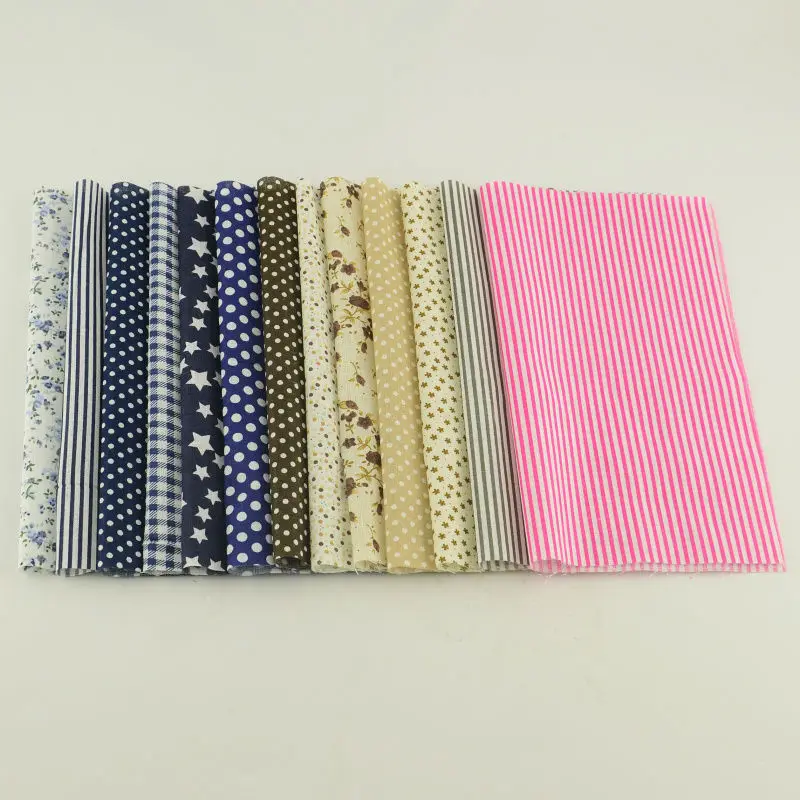 Booksew 50 шт./лот 10x12 см хлопковая ткань с цветочным принтом Tilda Telas лоскутное шитье