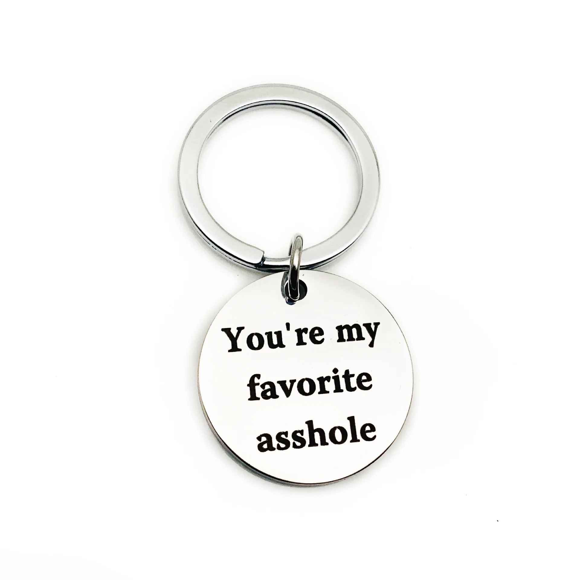 Европа и Америка Горячая вы мой любимый мудак День Святого Валентина нержавеющей стали бирка брелок