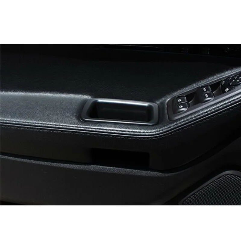2pcs Car Front Door Storage Organizer Box holder black auto Interior Front Door Storage Box for Ford Explorer 2011