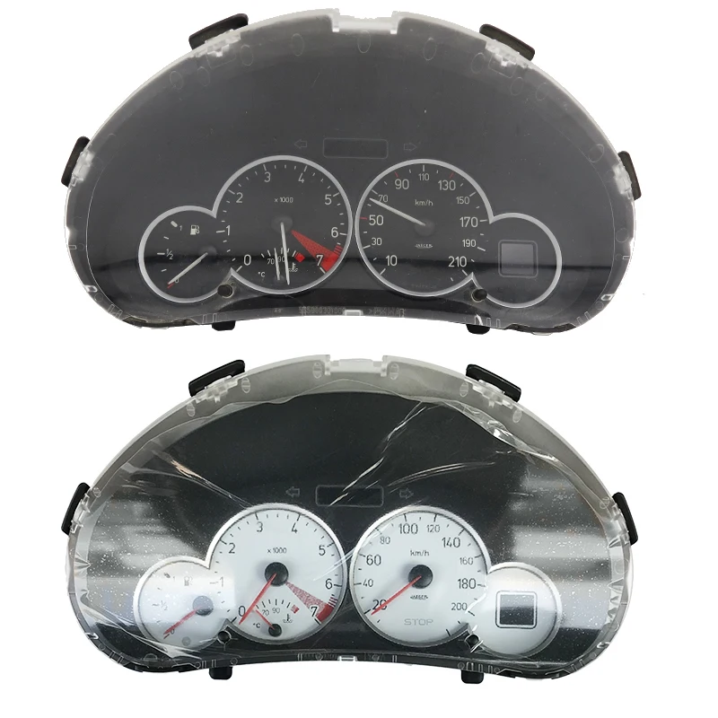 For Peugeot 206 206 C2 Manual Gear Automatic Car Dashboard Instruments Panel Car Odometer Combination Assembly Original Gauge Sets Dash Panels Aliexpress