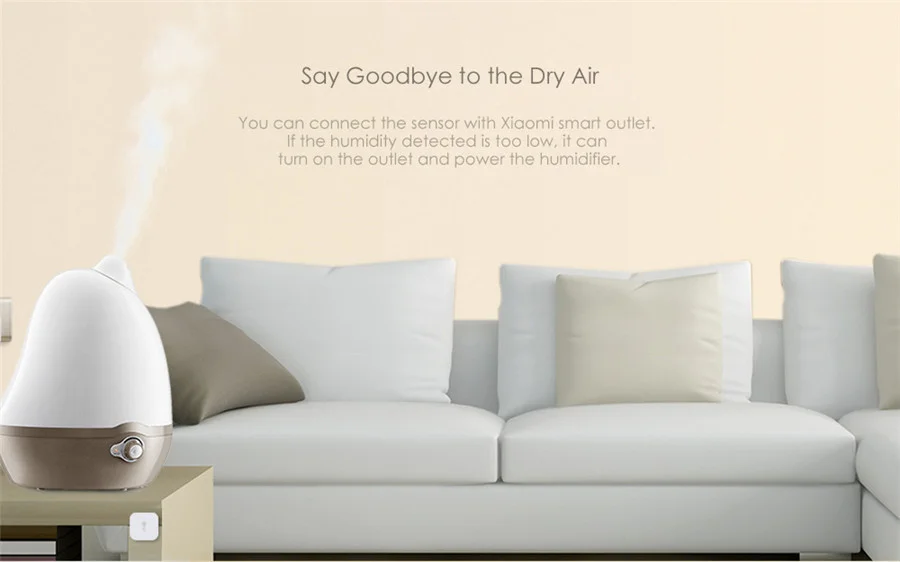 Temperature Sensor Smart Air Pressure Humidity Environment Smart Control Zigbee