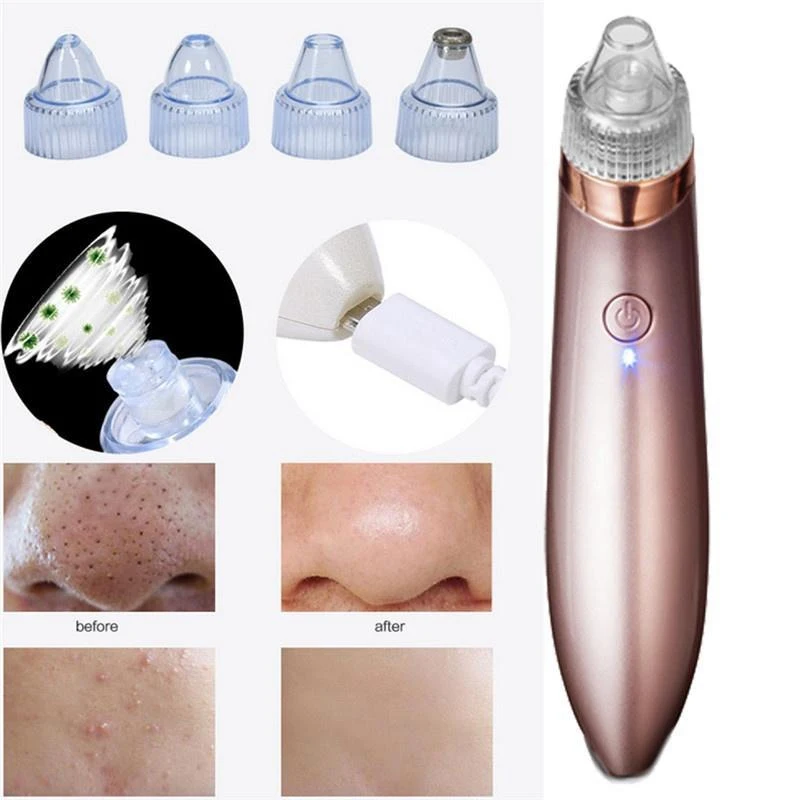 

Acne Remover Point Noir Blackhead Vacuum Extractor Tool Black Spots Pore Cleaner Skin Care Massager Tool Kit Electric
