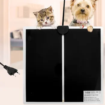 

14w Pet Dog Puppy Cat Winter Electric Adjustable Heated Bed Mat Pad Blanket