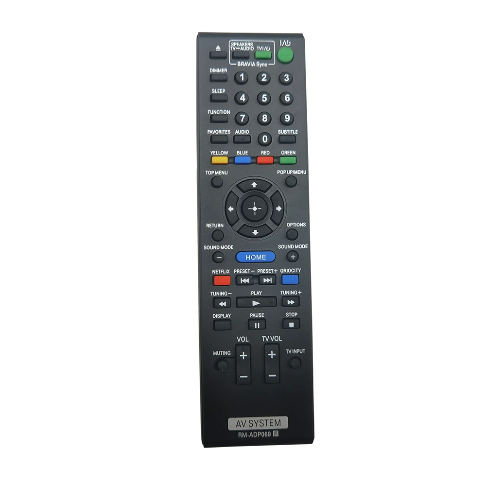 Пульт дистанционного управления Управление заменить для Sony AV HBD-E580 BDV-N790W HB-DE3100 ADP059