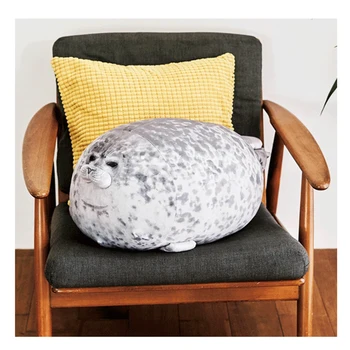 

Cute Sea Lion Plush Toys 3D Novelty Stuffed Throw Pillow Soft Seal Plush Party Baby Sleeping Chair Cushion