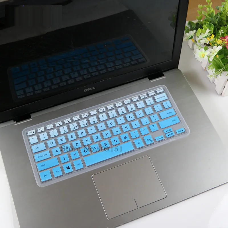 Силиконовая защитная накладка на клавиатуру для ноутбука Dell Latitude