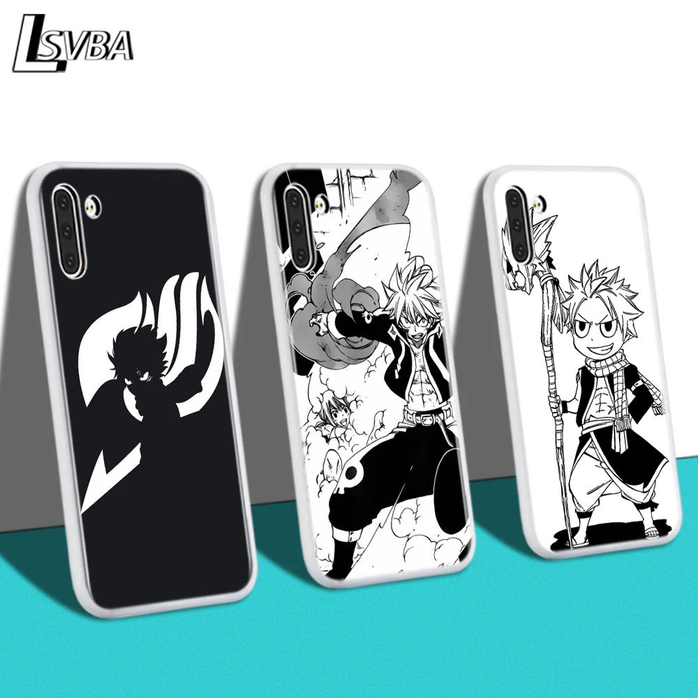 

fairy tail Comic Silicone Phone Case for Samsung Galaxy Note 10 Plus 9 8 S11 S11E S10 S10E S9 S8 Plus S7 Cover Shell