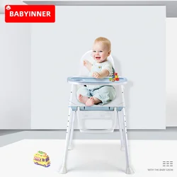 Babyinter – chaise de salle à manger multifonction pour bébé, pliable et Portable, siège de repas pour bébé de plus de 6 mois, haute réglable 