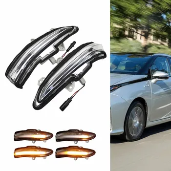 

Car LED Dynamic Turn Signal Light Side Mirror Sequential Indicator Blinker Lamp For Toyota Crown AWS210 2013- 2018 SAI 2009-2018