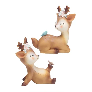 

2PCS Home Decoration Delicate Cute Artistic Beautiful Miniature Craft for Car