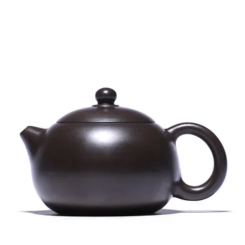 

Yixing purple clay teapot authentic raw ore black mud Xishi pot handmade kettle