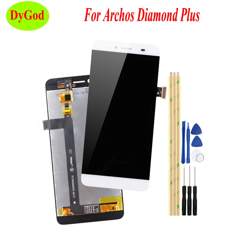 

5.5inch For Archos Diamond Plus LCD Display Screen Touch Complete Digitizer Replacement Part LCD Screen Display Combo with Tools