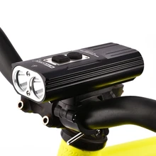 NITENUMEN 1800 люмен велосипедный передний светильник, велосипедный головной светильник, велосипедный перезаряжаемый светильник-вспышка, водонепроницаемый 6800 мАч светодиодный головной фонарь для M