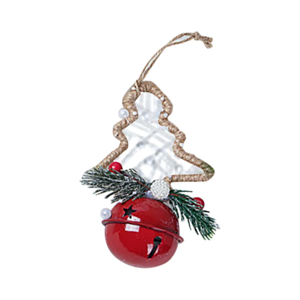 Premier-20mm Снежинка», «Jingle Bell фенечки рождественские украшения для дома висит украшение-колокольчик орнамент