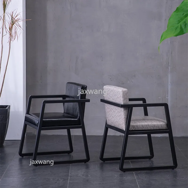 

Industrial Style Customized Dining Chair Cafe Study Negotiating Chairs Home Dining Table Retro Computer Sofa Chair