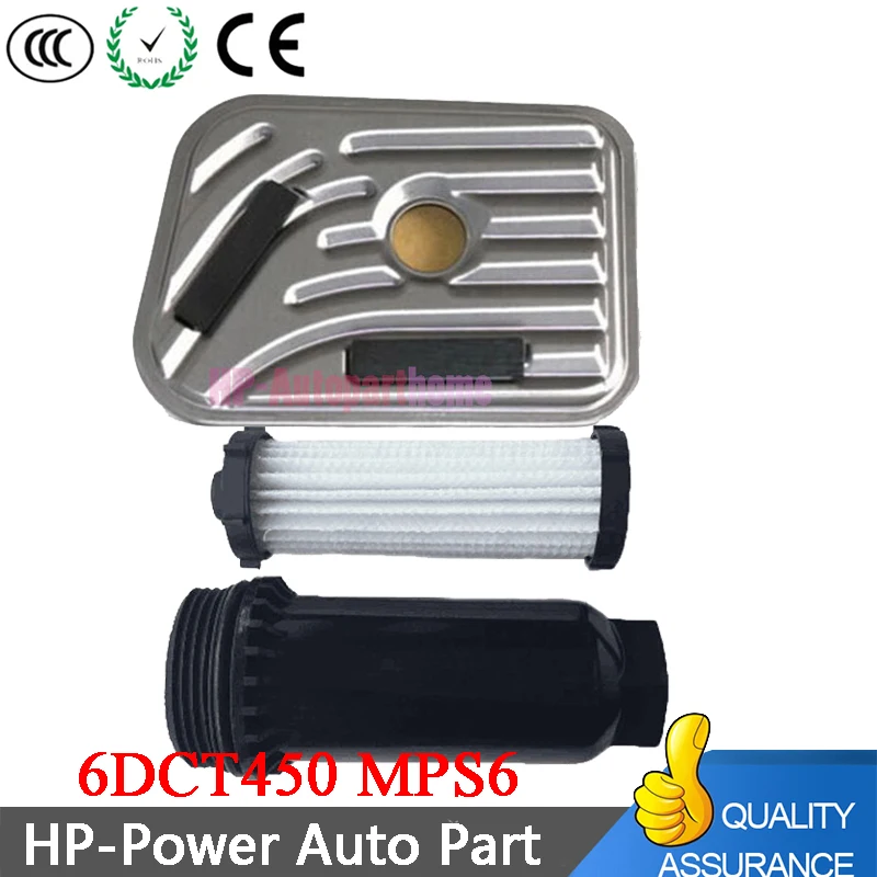 6DCT450 MPS6 Новая автоматическая коробка передач Powershift коробка передач внешний Масляный фильтр для SEBRING DODGE AVENGER FORD VOLVO