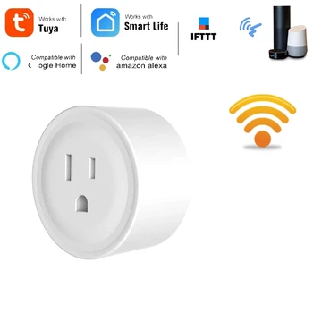 

ABHU-4 Pack Smart Plug, WiFi Smart Outlet, Works with Alexa, Google Home & IFTTT, Remote Control Smart Home Devices US Plug