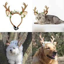 Заколка для собак и Рождественская шляпа для собак и кошек для путешествий