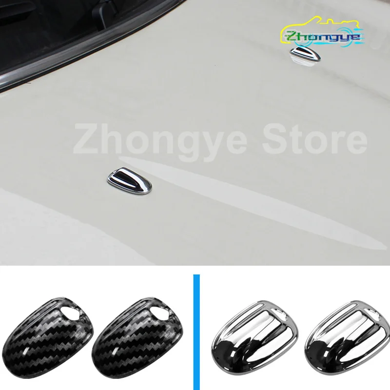 

Car Hood Sprinkler Chrome-Plated Decorative Cover For MINI ONE Cooper CLUBMAN F54 F55 F56 F57 F60 Exterior Stickers Accessories