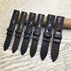 Two-sided Crocodile Leather Watchband 14 16 18 19 20 21 22mm Genuine Leather Alligator Watch Strap Band With Butterfly Buckle ► Photo 3/6