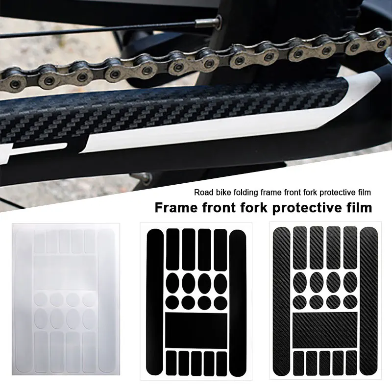 Protective Rhino Skin Scratch Prevention Ultraviolet-Proof PVC Bicycle Sticker Bicycle Protection Ageing Bicycle Film Equipment
