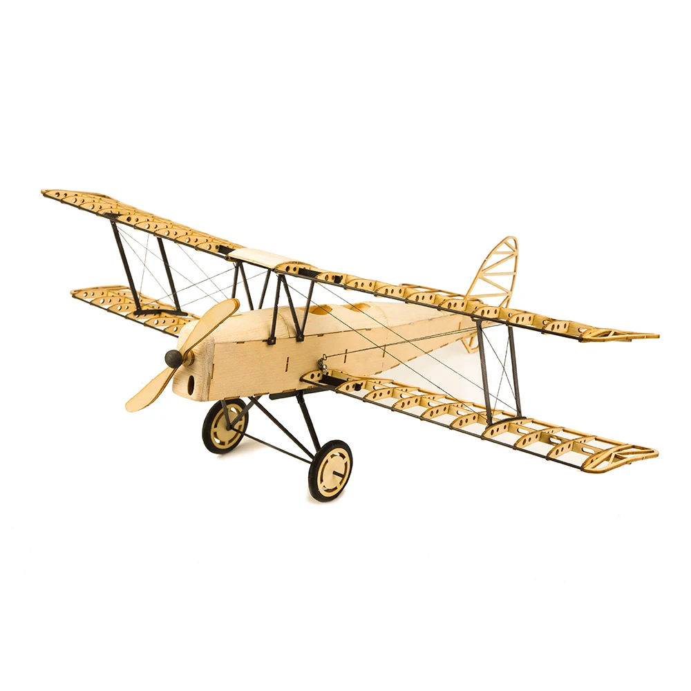Модель самолета VX10 1/18 Tiger Moth 400 мм деревянная Статическая модель отделка подарок