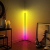 Modern Led RGB Corner Floor Lamps Smart APP Remote Control Dimmable Standing Lights Bedside Bedroom Home Decor Lighting Fixture ► Photo 3/6