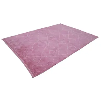 

214x322 Cm Pink Handmade Moroccan Rug-7x11 Ft