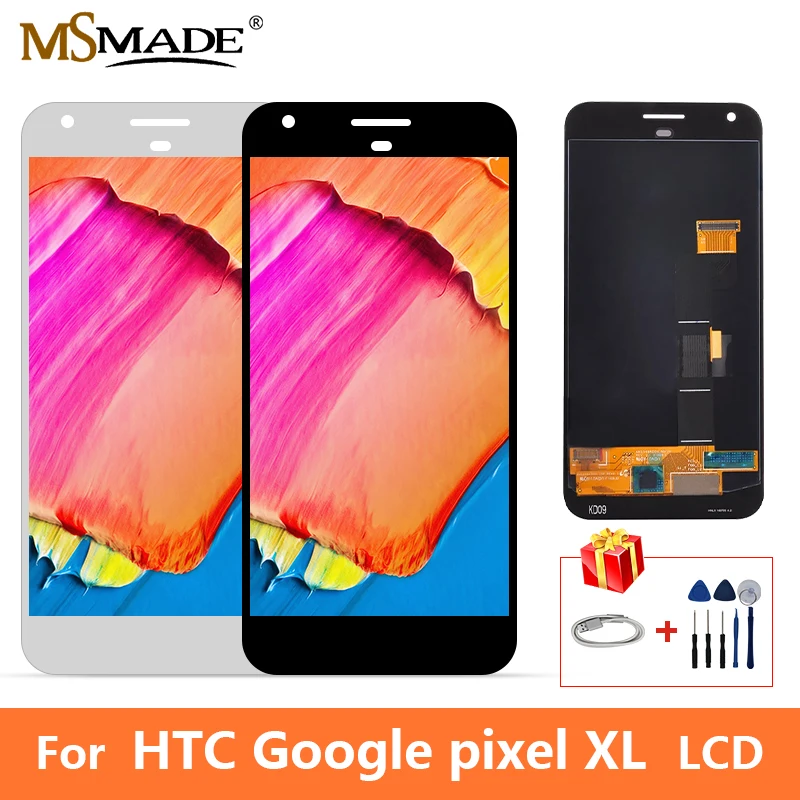 

AAA Quality For HTC Google Pixel XL LCD Touch Screen Digitizer Display Replacement Assembly Parts 100% Tested Free Shipping