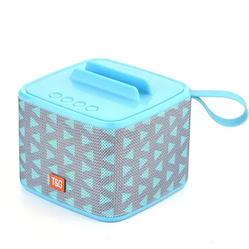 

Square Wireless Bluetooth Speaker with Phone Holder Protable Loudspeakers for Phone Stereo Music Surround Speakers Box