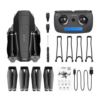 

SG901 Foldable Drone 4K/1080P HD Dual Camera Follow Me RC Drone FPV Professional Long Battery Life Aircraft Toy For Kid