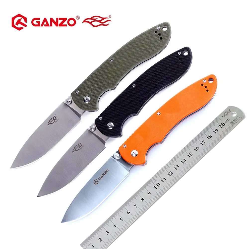 

Ganzo G740 FireBird F740 440C blade G10 Handle Folding knife Survival Camping tool Hunting Pocket Knife tactical edc tool