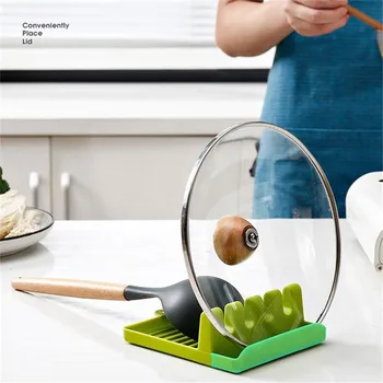 

KitchenAce Multifuctional PP Cookware Storage & Organizer Rack For Kitchen Anti Splatter Oil Splash Rack Cooking Gagets & Tools