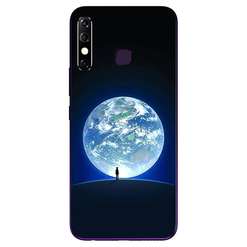 A030 Модный чехол для телефона для Lenovo Vibe A Горячая 8 Печатный чехол для Lenovo Vibe A Hot8 lite цветной, мягкий, из ТПУ на заднюю панель животное оболочка мультяшная Роза - Цвет: A030