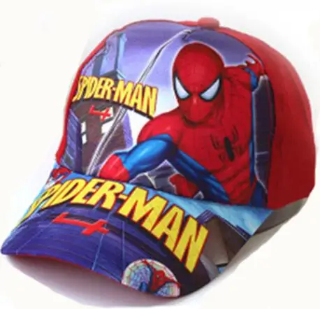1 шт., модная кепка от солнца с изображением героев мультфильма «мстители», «Человек-паук», «Марио», повседневная детская бейсбольная кепка вечерние подарки