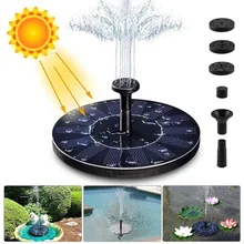 

Mini Solar Water Fountain Garden Floating Fountain Bird Bath Solar Panel Powered Fountain Water Pump Lawn Garden Decoration